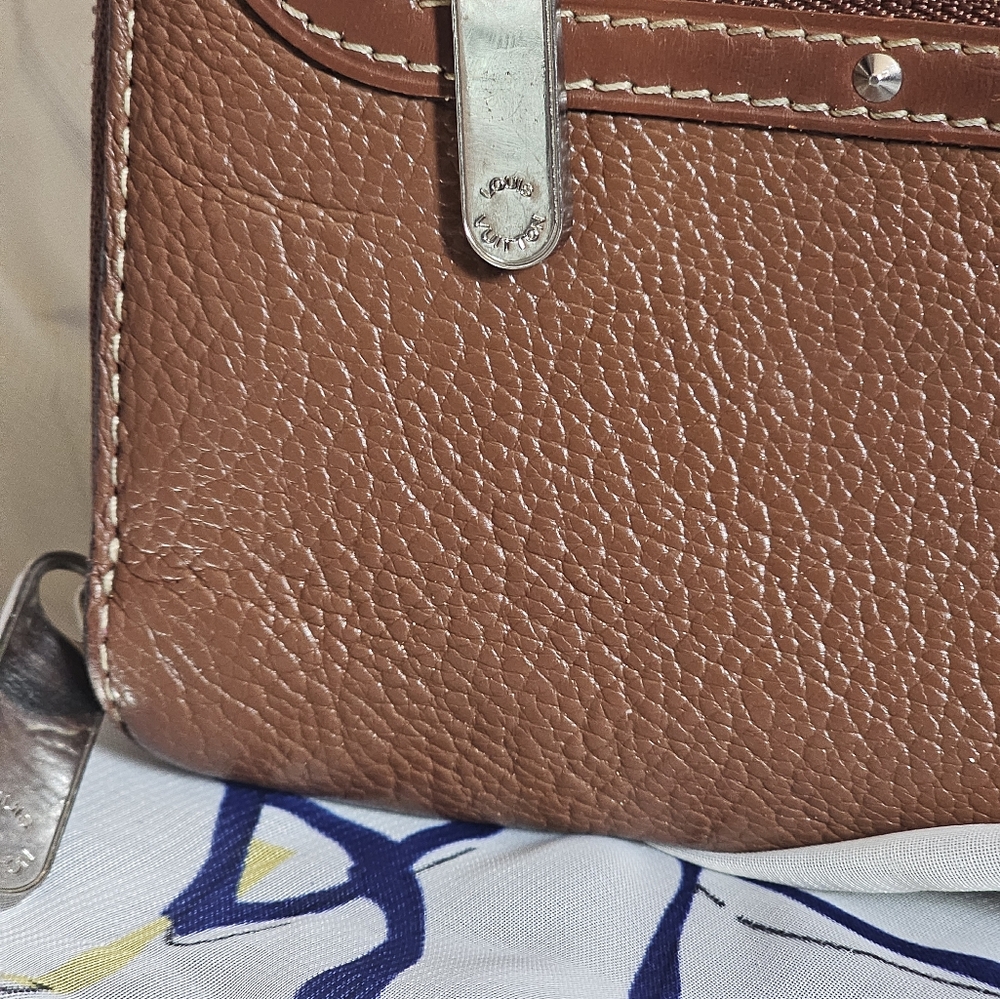 LOUIS VUITTON VINTAGE GOAT LEATHER Suhali L'Ingenieux ZIPPY - Picture 2 of 13